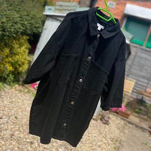 Topshop Womens Black Jacket